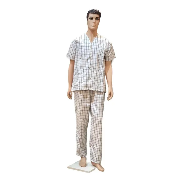 Pijama Hombre Pilu Manga Corta Pantalon Largo 48 - 50 - 52 