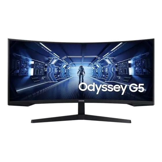 Monitor Samsung G5 34 Ultrawqhd 3440x1440,165hz Color Negro