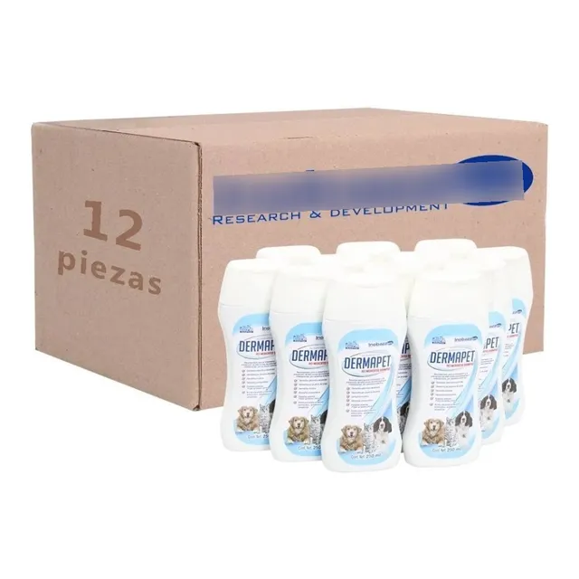 Dermapet Shampoo Dermatológico Para Mascotas 12 Piezas