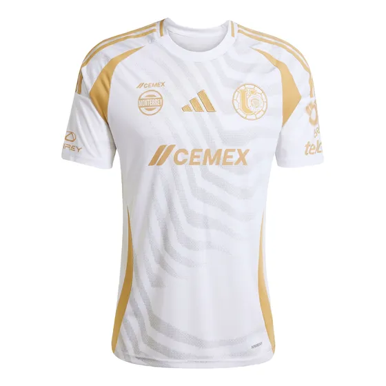 Jersey adidas Fútbol Tigres Uanl 24/25 Hombre Blanco Iv6100