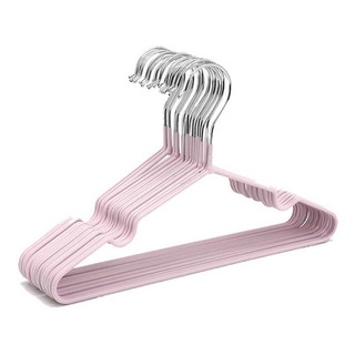 Perchas Infantiles Antideslizante Ultradelgada Niño Bebe X10 Color Rosa Perchas Infantiles Antideslizante Ultradelgada Niño Bebe X10 Color Rosa
