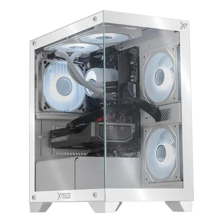 Xtreme Pc Gaming Geforce Rtx 5060 Amd Ryzen 7 5700 32gb Ssd 1tb Sistema Liquido Wifi White
