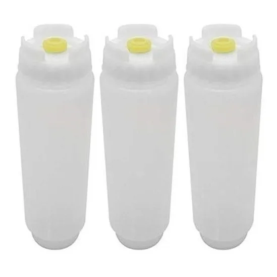 Kit 3 Bisnaga Fifo Original Molhos 473ml Lanches Lanchonete