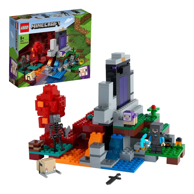Lego Minecraft Portal Devastado 21172 
