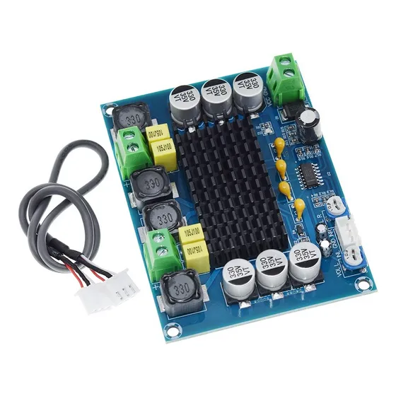 Placa Amplificador 100w Rms X 2 Canais Tpa3116 D2 12 A 26v