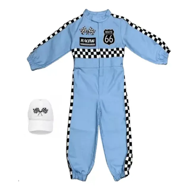 Disfraz De Piloto Formula 1 Para Niños Y Niñas Personalizado