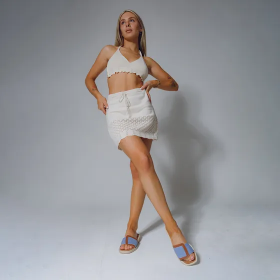 Sandalia Baja Moda Mujer Cuero - Art Fiama-