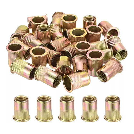 Combo Tuerca Remache M3 M4 M5 M6 M8 X 50 Un C/u (250 Total)