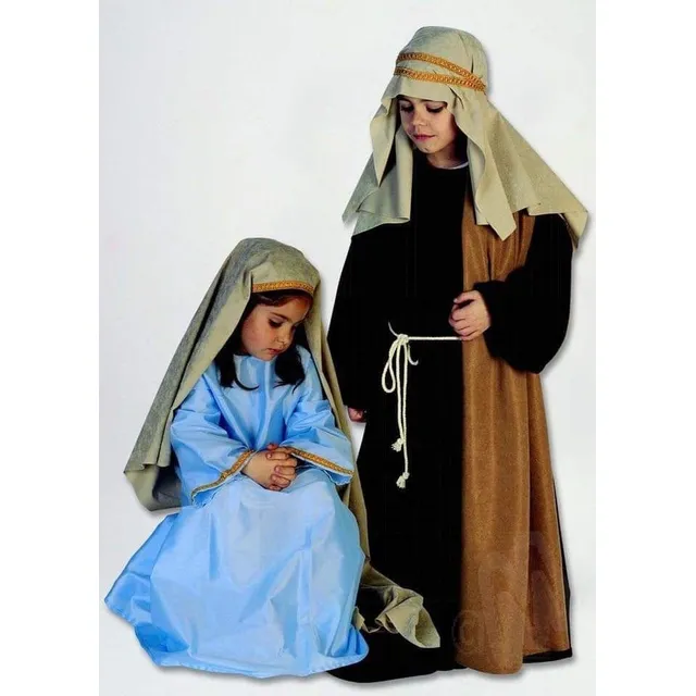 Traje O Disfraz De Pastor Niños O Niñas