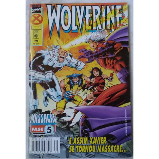 Hq Wolverine Nº 79  - Formatinho Abril