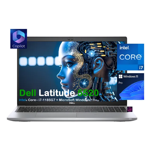 Dell Latitude 5520  Core I7-1185g7 32gb 512gb 15.6-fhd Win11
