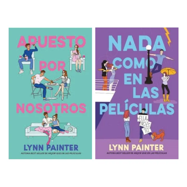 Nada Como Peliculas + Apuesto Nosotros - Painter - 2 Libros