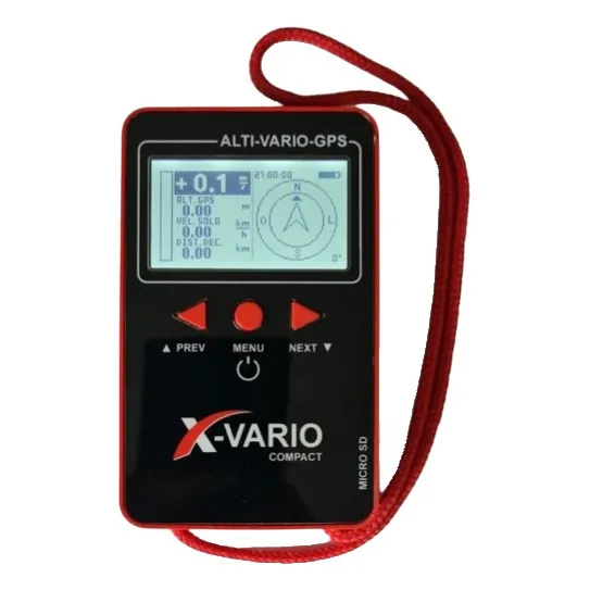 X-vario Compact - Variômetro E Gps Integrado Parapente