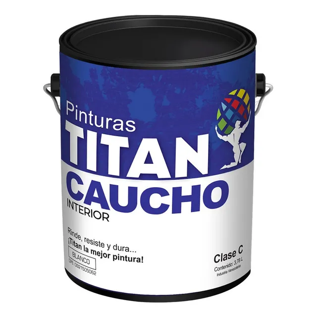 Pintura Caucho Manpica Mate Titan Galón 