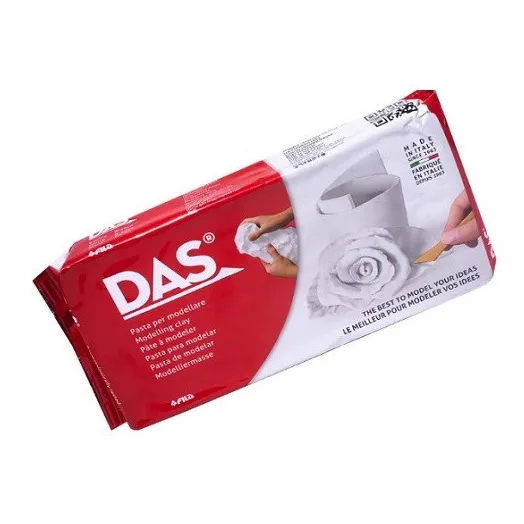 Masa Para Moldear  Das Color Blanca 1/2 Kilo