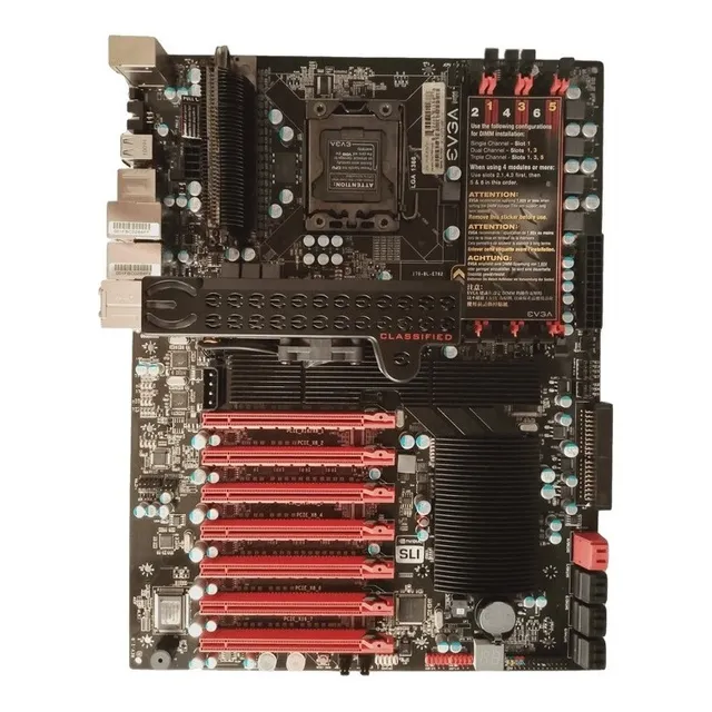 Placa Base Clasificada Evga X58 Sli 170-bl-e762-a1