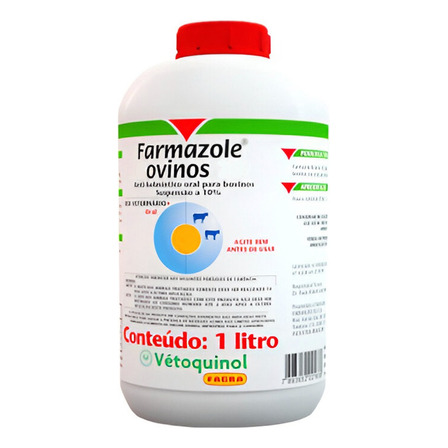 Farmazole Vetoquinol Ovino E Caprino 1l Uso Oral Farmazole Vetoquinol Ovino E Caprino 1l Uso Oral