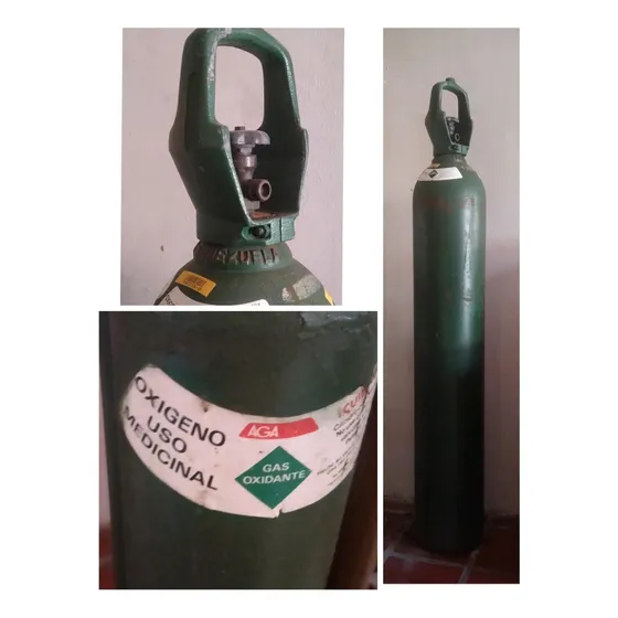Bombona De Oxigeno Medicinal Aga 260 Verdes