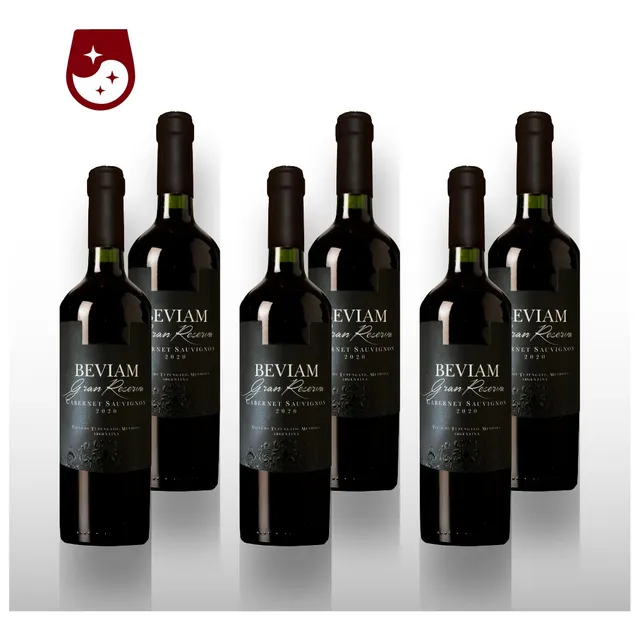 Beviam Gran Reserva Cabernet Sauvignon 2020 X 6bot De 750cc