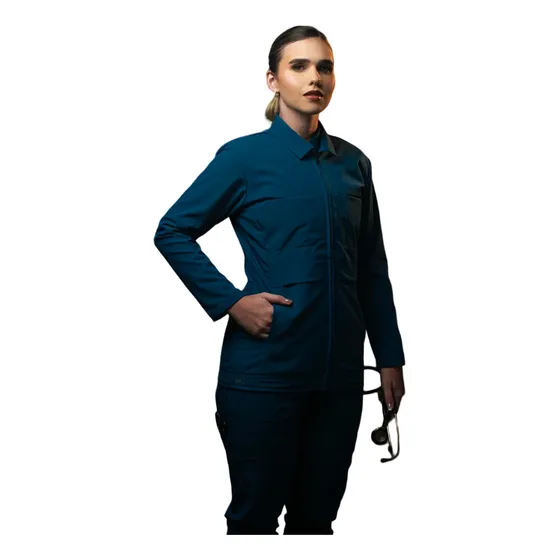 Bata Chaqueta Médica De Dama World Medic's Pro