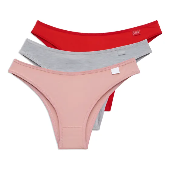 Pack X 3 Bombachas Vedetina Sol Y Oro Art. 7495 Sy