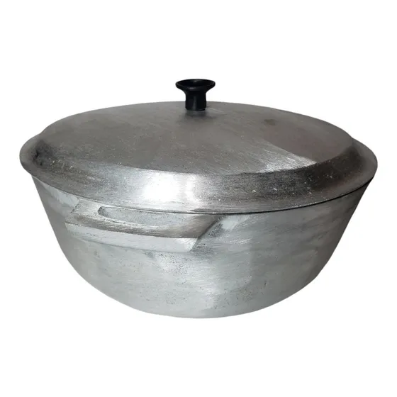 Calderos De Aluminio Grueso Fabricantes Mayor 25ctm Con Tapa