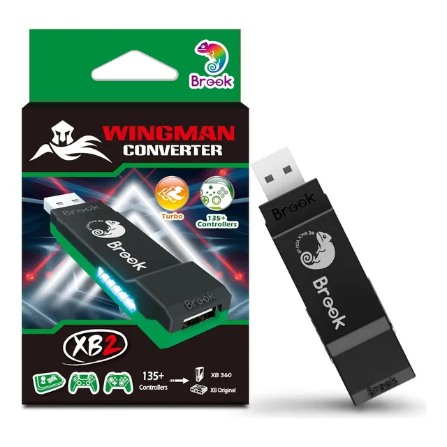 Brook Wingman Xb 2 Converter - Adaptador De Mando...