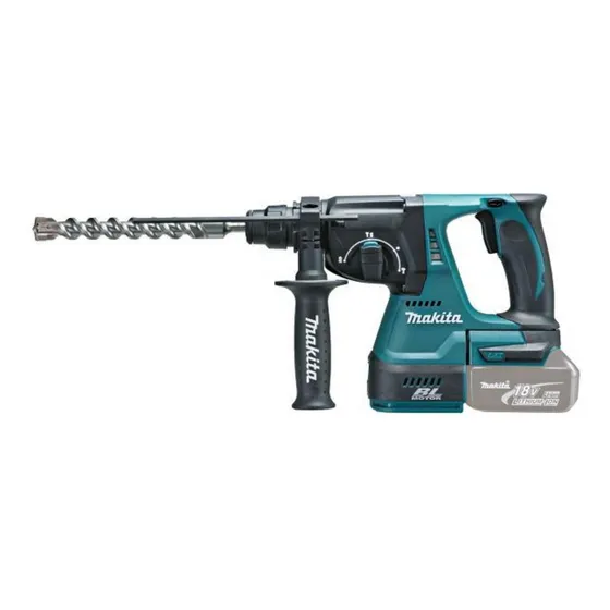 Rotomartillo electroneumático Makita DHR242Z inalámbrico azul sin cargador ni bateria