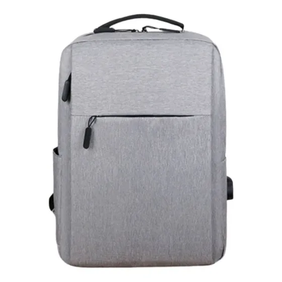 Morral Tok Gris En Poliéster Universidad Colegio Bolso 