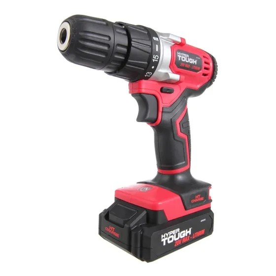 Taladro Inalambrico Hyper Tough 20 Voltios Nuevo Oferta