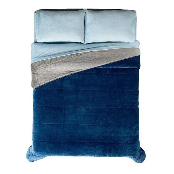 Cobertor Invernal King / Queen Size Alaska Azul Vianney