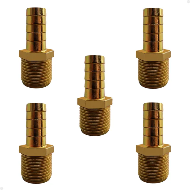 5 Und Espigao Fixo Garden Macho Zamac 1/2x1/2 10112bspe