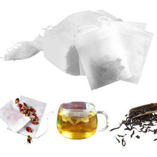500pzs Bolsas De Filtro De Té Desechables Con Cordón 5x7cm 500pzs Bolsas De Filtro De Té Desechables Con Cordón 5x7cm
