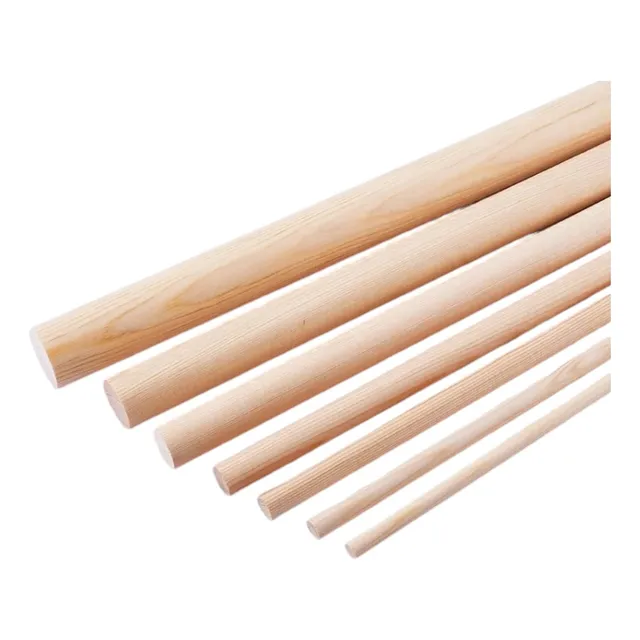 Palos De Madera, Varias Medida