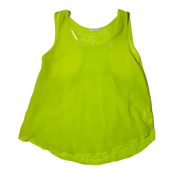 Blusa Amarillo Fluorencente Talla M