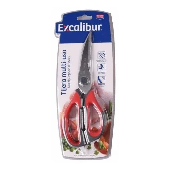 Tijera Multiusos Acero Cocina Destapador Chef Hogar Cortar 