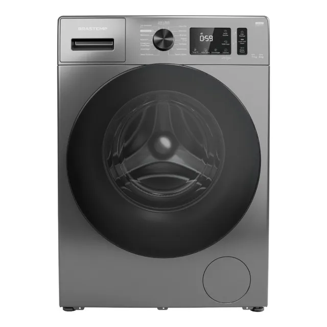 Lava E Seca Brastemp Bno11as Smart Sensor 11kg Cor Titanium 220v