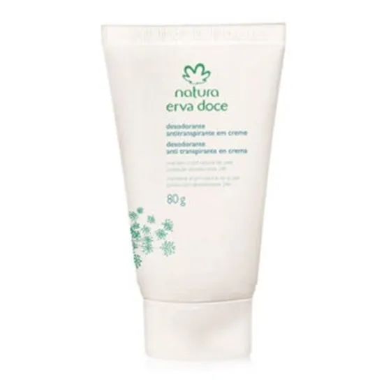 Desodorante antitranspirante en crema Natura Erva Doce 80g
