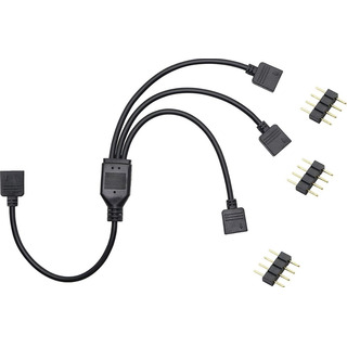 Cable Divisor Rgb Tiras Led 1 A 3 Conector Hembra 4 Pins Cable Divisor Rgb Tiras Led 1 A 3 Conector Hembra 4 Pins