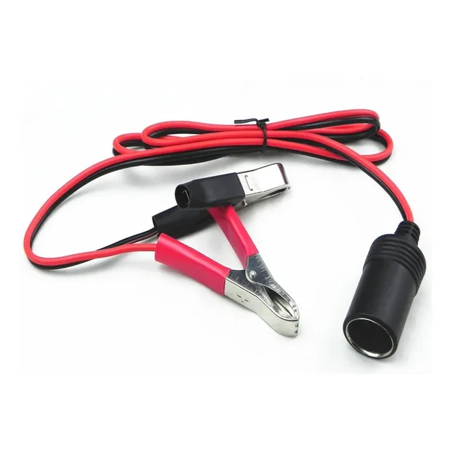 Adaptador Pinza Encendedor Cigarrillo A Bateria 12v Carro