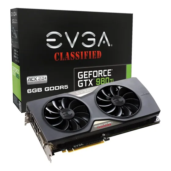 Evga Geforce Gtx 980 Ti 6gb Classified Gaming Acx Usada!!