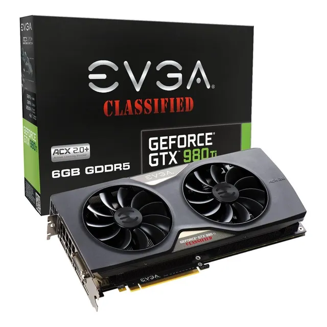 Evga Geforce Gtx 980 Ti 6gb Classified Gaming Acx Usada!!