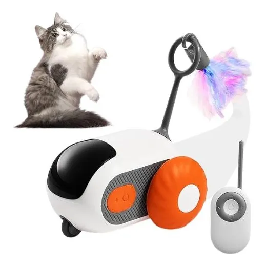 Juguete Inteligente Con Control Remoto Para Gatos Y Perros