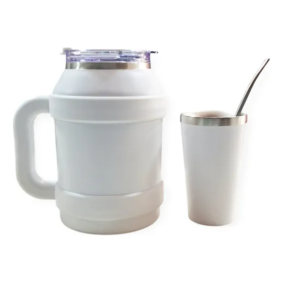 Termo Acero Inoxidable Terere Sorbete 1100ml Incluye Mate