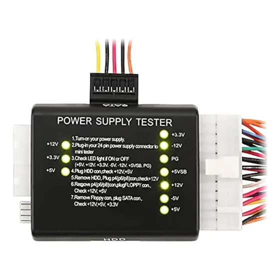 Tester  Agiler Para Fuente De Poder Atx / Sat / Hdd