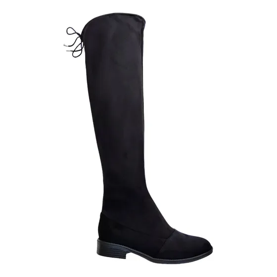 Botas Largas Elásticas Maxibotas Arriba De La Rodilla Mujer