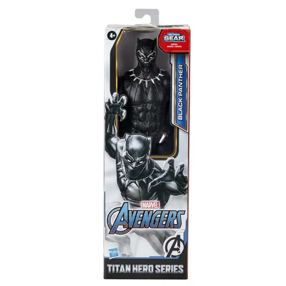 Figura De Acción Marvel Titan Hero Series Black Panther +4