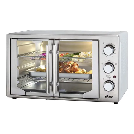 Horno De Puertas Francés C/freidora De Aire 42lts Oster
