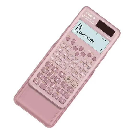 Casio Científica 417 Funciones Fx991es Plus Rosada 