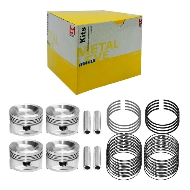 Kit Pistao Anel Std Celta Corsa Prisma 1.0 8v Vhc Flex Mahle